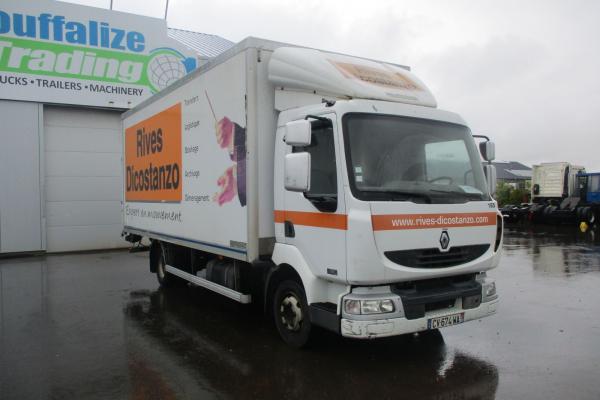 Truck units - RENAULT MIDLUM 180DXI  CAMION FOURGON (Belgique - Europe) - Houffalize Trading s.a.