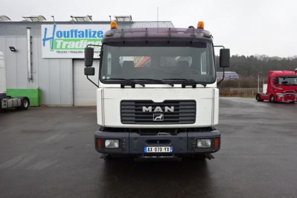 LKW-Einheiten - MAN 26.364  Camion plateau F2000 (Belgique - Europe) - Houffalize Trading s.a.