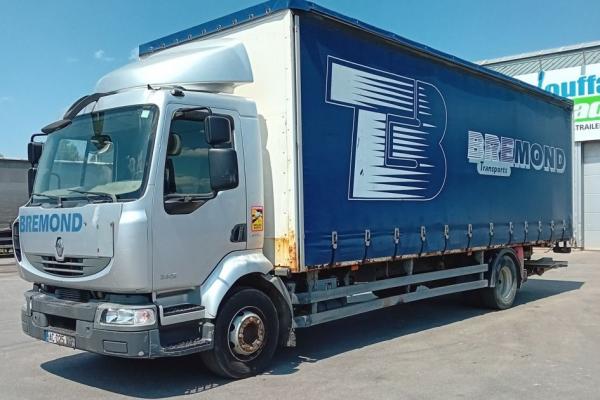 Truck units - RENAULT MIDLUM 280 dxi  Fourgon baché (Belgique - Europe) - Houffalize Trading s.a.