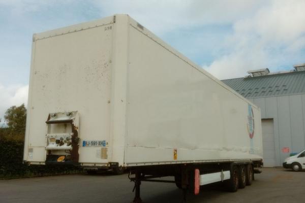 Auflieger - KRONE Closed Box  Semi-remorque fourgon (Belgique - Europe) - Houffalize Trading s.a.