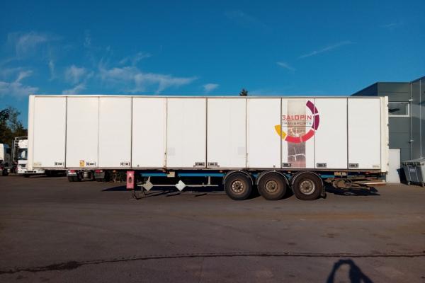 Second hand saleSemi-trailer - GENERAL TRAILER BOX FERME  Semi-remorque fourgon (Belgique - Europe) - Houffalize Trading s.a.