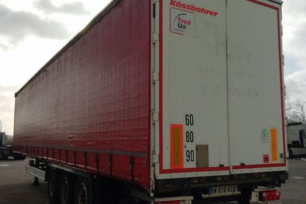 Second hand saleSemi-trailer - KASSBOHRER XS - Maxima  Remoque bâchée (Belgique - Europe) - Houffalize Trading s.a.