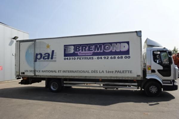 Vente occasion Porteur - RENAULT Midlum 270 dxi  Camion fourgon (Belgique - Europe) - Houffalize Trading s.a.