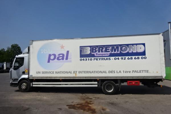 Vente occasion Porteur - RENAULT Midlum 270 dxi  Camion fourgon (Belgique - Europe) - Houffalize Trading s.a.