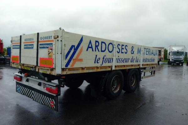 Second hand saleSemi-trailer - ATM DAC18  Remorque plateau (Belgique - Europe) - Houffalize Trading s.a.