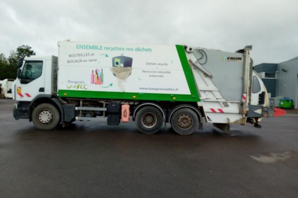 LKW-Einheiten - RENAULT Premium 310 dxi 6x2  Camion poubelle - BOM (Belgique - Europe) - Houffalize Trading s.a.