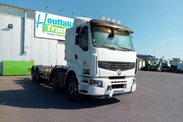 Unidades de camiones - RENAULT Premium Lander 460 dxi - 8x4    (Belgique - Europe) - Houffalize Trading s.a.