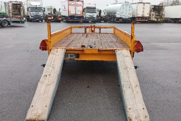 Second hand saleSemi-trailer - GOURDON 6 tons  PORTE-ENGIN (Belgique - Europe) - Houffalize Trading s.a.