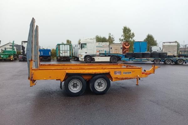 Second hand saleSemi-trailer - GOURDON 6 tons  PORTE-ENGIN (Belgique - Europe) - Houffalize Trading s.a.