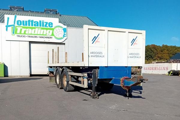 Second hand saleSemi-trailer - DEOM SCHMIT REMORQUE 2 ESSIEUX    (Belgique - Europe) - Houffalize Trading s.a.