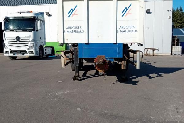 Second hand saleSemi-trailer - DEOM SCHMIT REMORQUE 2 ESSIEUX    (Belgique - Europe) - Houffalize Trading s.a.