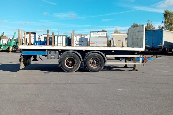 Second hand saleSemi-trailer - DEOM SCHMIT REMORQUE 2 ESSIEUX    (Belgique - Europe) - Houffalize Trading s.a.