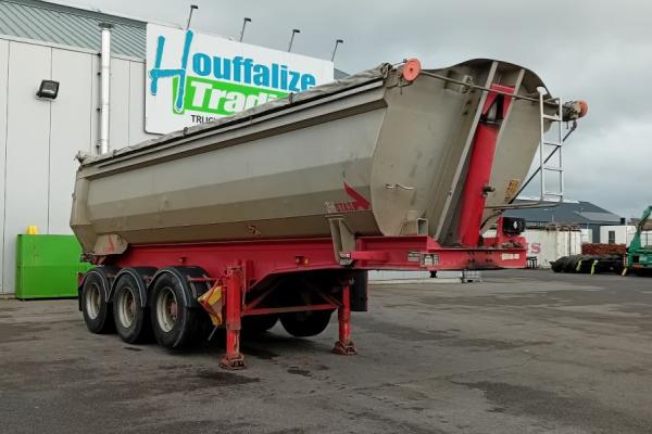 Semi-trailer - STAS   Semi-remorque benne 24 m3 (Belgique - Europe) - Houffalize Trading s.a.