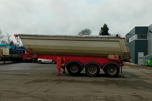 Second hand saleSemi-trailer - STAS   Semi-remorque benne 24 m3 (Belgique - Europe) - Houffalize Trading s.a.