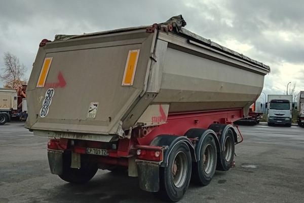 Second hand saleSemi-trailer - STAS   Semi-remorque benne 24 m3 (Belgique - Europe) - Houffalize Trading s.a.