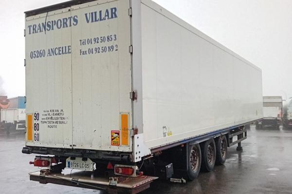 Vente occasion Remorque - SCHMITZ CARGOBULL CLOSED BOX  Semi-remorque fourgon (Belgique - Europe) - Houffalize Trading s.a.