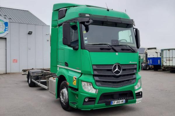 Vente occasion Porteur - MERCEDES ACTROS chassis cab    (Belgique - Europe) - Houffalize Trading s.a.