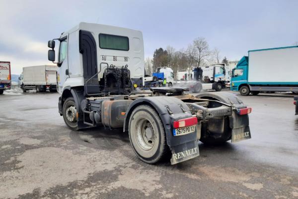 Vente occasion Tracteur - RENAULT Premium 450 dxi - Big axle - hydraulic manual gear  TRACTEU (Belgique - Europe) - Houffalize Trading s.a.