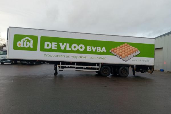 Vente occasion Remorque - CHEREAU Carrier Vector - 2m50    (Belgique - Europe) - Houffalize Trading s.a.